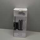 FlagShip Vertuo Pod Holder Carousel Stand for Nespresso Capsule Storage Organizer with Extra Space for Coffee Mate Silent Rolling (80+ Pod Storage) (Enlarge, Black)