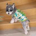 CuteBone Dinosaur Costume Dog Shirt, Stretchy Velvet T-Shirt Clothes for Small Dogs, Soft & Breathable Pet Tee Outfit Cat Apparel for Daily Wear, Cozy Pullover Design Puppy Fashion COSBX03S, Small