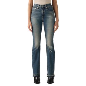 Levi's Women's 725 High Rise Bootcut Jeans, (New) Nostalgic Night Stripe (Stretch), Size 27x32