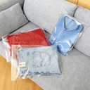 RONSBILL 100 PCS 16x20 Inches Thick 3.2Mil Self Sealing Clear Cellophane Plastic Bags Self Adhesive Large Resealable Cello Bags Packaging Clothing Gifts Artwork Poly Bag