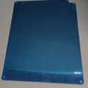 2Pack Magnetic Board,17.1" x 11.8" Magnet Display,for Magnets ,Refrigerator, Compartment, Cabinet etc,Comes with Dual Lock Tape for Easy Hanging (Silver)