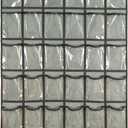 Classroom Cell Phones Organizer Calculators Holder Over Door Hanging Jewelry Organizer Closet Underwear Sock Storage with 36 Clear Pockets