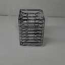 2 Sets Wire File Organizer for Desk,File Folder Holder/Rack/Stand,File Sorter Organizer,Desktop Record/Clipboard Holder,8 Sections Storage,Anti-Scratch/Rusty,Steel Stable Holder,Black