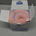 jiaao Neck Pillow Airplane, Memory Foam Travel Neck Pillows for Long Flight, 3D Eye Masks, Ear Plugs and Portable Drawstring Bag, Napping Pillow for Home, Road Trips, Sleep Rest and Travel Use