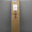 EaseLife 12 FT Double Sliding Barn Door Track and Handle Hardware Kit,Straight Pulley,Slide Smoothly Quietly,Easy Install (12FT Track Kit for 33"~36" Wide Double Door)