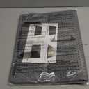 Pieviev Cat Litter Mat Double Layer Waterproof Urine Proof Trapping Mat 1 Pack (Gray, 24x15 Inch)