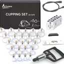 Cupping Set Massage Therapy Cups Cupping Kit for Body Cellulite 24 Suction Cups