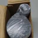 Bathroom Sink Drain,2 Pack Drain Stopper with Overflow,Pop Up Drain Assembly with Detachable Strainer Basket,Built-in Anti-Clogging, Stainless Steel Nut Mattle Black