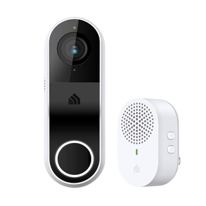 Kasa Smart Video Doorbell Camera Hardwired w/Chime, 2K Resolution, Alwayson Power, Night Vision, 2Way Audio, RealTime Notification, Cloud & SD Card Storage, Works w/Alexa & Google Home (KD110)