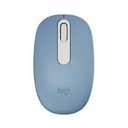 Logitech M196 Bluetooth Wireless Mouse, Compact and Portable Mouse for Laptops, Tablets and More, 12-Month Battery, Smooth Tracking, Compatible with PC and Mac, Windows and macOS - Blue(One Size)