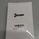 Sotiff 12 Pcs 4 Inch Large Valentine's Day Sequin Heart Ornaments Glitter Heart Ornaments Silver Pink Red Sparkly Hanging Decor for Xmas Valentine Wedding Holiday Party Decoration Supplies Gift