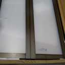 PetFusion Privacy Screen Cat Litter Box Furniture, 48"L x 0.6"W x 36"H, Walnut Brown