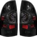 WFLNHB Tail Lights Replacement for 2005-2015 Toyota Tacoma Smoked Rear Brake Lamp Taillights Passenger and Driver Side 8156004160 8155004160