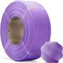 Matte PLA Refill Filament 1kg (2.2lbs) for Reusable Spools, 1.75mm Spool-Less 3D Printing Filament, Compatible with Bambu Lab 3D Printers  Lilac Purple
