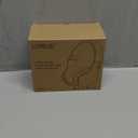 LORELEI X6 Over-Ear Wired Stereo Bass Headphones with Microphone, Lightweight, Foldable & Portable with 1.45M No-Tangle for Smartphone, Tablet, MP3/4, Space Black