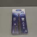 Oral-B Rechargeable Electric Toothbrush, iO2 Starter Kit, 3 Cleaning Modes, Automatic Pressure Sensor to Protect Gums, 2 Brush Heads, Night Black