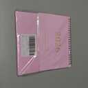 NUOBESTY Desk Calendar 2026 Small Office Desk Calendar 18 Month Standing Flip Monthly Planner for Home School Pink 19x16.5cm