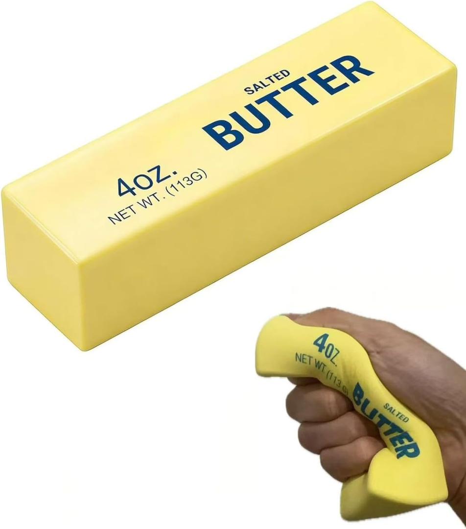 2 x 2026 Slow Rising Dumpling Squishy Butter Squeeze Toy Pack Sensory Stress Relief Squishies Soft & Stretchy Fidget Toys for Anxiety Relief Party Favors