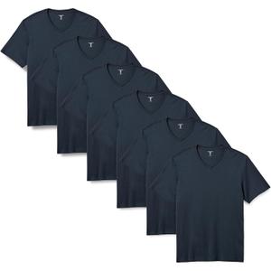 Amazon Essentials Men's Regular-Fit Short-Sleeve T-Shirt, Pack of 6 (M)