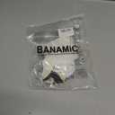 Banamic Sexy G String Thong for Women Underwear Thongs Panties for Women (White, S)
