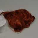 New Jessica Rabbit Ariel Wigs Daily Wear Hair Copper Red Cosplay Wig Spiral Curly Anime Heat Resistant Hair for Women Halloween Masquerade Playing Game Big Wave Wig