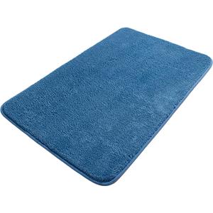 Quick Dry Bath Mat Bathroom Rugs, Super Absorbent Bath Mat, Soft Shaggy Bath Room Floor Mats for Bathroom, Machine Washable, Plush Comfort, for Tub, Floor, Bathroom (15.6x23.4in)