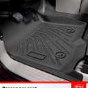 1999-2006 Only Crew Cab/Extended Cab All Weather Floor Mats for Chevy Silverado for GMC Sierra 1500/2500/3500 | Front Row Car Liner for Tahoe/Yukon/Suburban/Yukon XL Not Regula/Standard/Single Cab