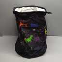 Gaming Theme Round Laundry Hamper Game Joystick Storage Basket Toys Clothes Organizer Bin For Home Bathroom Bedroom Dorm Nursery, 62l