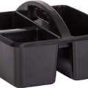 Teacher Created Resources Black Plastic Storage Caddy (1 Count (Pack of 1))