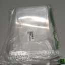 Kingrol 100 Ct 7 x 10.25 Inch Clear Stand Up Food Pouch Bags with Resealable Lock Seal Zipper, Heat Sealable Packaging Bags for Food Storage