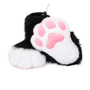 Cosplay Animal Cat Plastic Claws for Fursuit Feet Paw Shoes Furry Paw Slippers Adults Costume Accessories Set