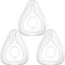 Replacement Cushion for ResMed AirFit F20 Mask, Full Face CPAP Mask Cushion Replacement, Reliable Seal Perfect Fit, Covers Nose and Mouth, 3 Packs (Large)