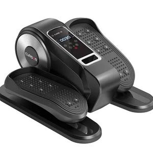 Under Desk Elliptical Machine, Electric Seated Pedal Exerciser, Mini Ellipse Leg Exerciser with Remoter, 12 Level Speeds, Forward & Reverse Direction, Manual & Auto Mode for Home Office