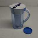 ZeroWater 10-Cup Round 5-Stage Water Filter Pitcher Dispenser with 5-Stage 0 TDS Zero Water Filter  IAPMO Certified to Reduce Metals, Chlorine, Lead, Chromium, and Forever Chemicals PFOA/PFOS