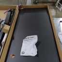 Electric Standing Desk Adjustable Height - Rolling Sit to Stand Desks on Wheels - Mobile Standup Computer Table 48 Inch Black One Piece Desktop and Rising Frame with Storage for Home Office & Gaming