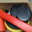 Delta Children Disney Mickey Mouse Plastic Basketball Set - Includes Basketball Hoop, 1 Basketball and Ball Pump, Red/Black