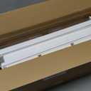 SpaceAid Craft Organizers and Storage - 24 QT Plastic Box Art Supply Storage Organizer Bin with Lid, Removable Trays and Dividers, Clear Container for Art and Craft Supplies,1 Pack