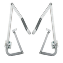 55-2 Attic Ladder Hinge Arms Replacement Kit Compatible with Werner Mk5, WU2210, W2208, W2210, Ladder Arms Fits for Werner Attic Ladders Manufactured After 2010-1 Pair