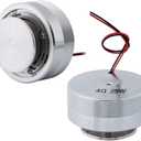 GOTOTOP Resonance Speaker, 2pcs 50MM All Frequency Louderspeaker Full Range Audio Speaker for Electronic Equipment(4 25W)