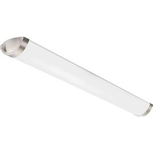 Lithonia Lighting FMLCRSLS 48IN 30K40K50K 90CRI BN Linear Flush Mount with Selectable Color Temperature, Brushed Nickel