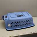 Petmate Pet Porter Fashion Dog Kennel 26", Parisian Blue & Black, for Pets 20-25lbs, Made in USA