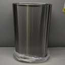 NINESTARS Stainless Steel DZT-50-25 Motion Sensor Trash Can, Large, 50liters, Silver