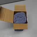 MIULEE Dark Grey Blue Couch Pillow Covers 18x18 Inch, Set of 2 Soft Chenille Decorative Square Throw Pillow Covers Farmhouse for Sofa Living Room Bed