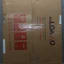 LOAAO Black Metal Framed Bathroom Mirror for Wall, 24X36 Inch Rounded Rectangle Mirror, Matte Black Bathroom Vanity Mirror Farmhouse, Anti-Rust, Hangs Horizontally or Vertically