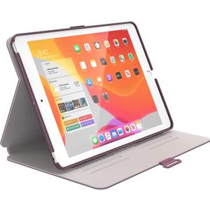 Speck Products BalanceFolio iPad 10.2 Inch Case and Stand, Fits Gen 7 ( 2019)/ 8 (2020)/ 9 (2021), Plumberry Purple/Crushed Purple/Crepe Pink