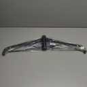 16.9 inch Christmas Tree Stand for Artificial Trees, Folding Christmas Tree Base for 3 Ft to 7 Ft Artificial Trees, Fits 0.5-1.25 Inch Tree Pole 