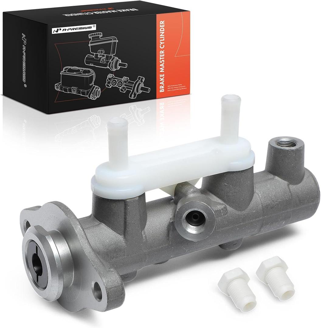 A-Premium Brake Master Cylinder Without Reservoir Compatible with Lexus Vehicles - RX300 1999 2000, V6 3.0L, fits model with Traction Control System -With 2 Outlets
