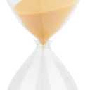 Hourglass, HoveBeaty Hand-Blown Sand Timer Set for Time Management 15 Minutes Durable Glass Construction (15 min, Champagne)
