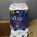 Viva Multi-Surface Cloth Paper Towels, Task Size - 12 Super Rolls (2 Packs of 6) - 81 Sheets Per Roll