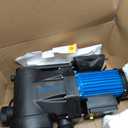 VIVOHOME Self Primming in/Above Ground Swimming Pool Pump w 1.25'' & 1.5" & 2.0'' Unions Energy Saving w/Strainer Baske, 8880 GPH
